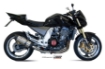 Afbeeldingen van MIVV Suono Steel Black RVS dempers Kawasaki Z1000 '03-'06
