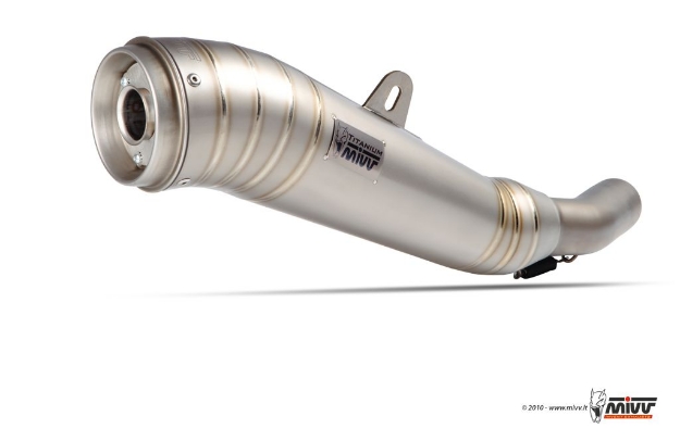 Afbeeldingen van MIVV Ghibli titanium demper Kawasaki Z800 '13-16