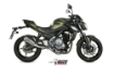 Afbeeldingen van MIVV systeem met MK3 RVS Kawasaki Ninja 650 / Z650 '17-22 (1 lambda)