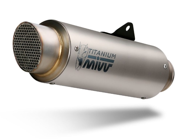 Afbeeldingen van MIVV GP PRO titanium Kawasaki Ninja 400 / Z400 '19-