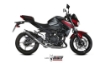 Afbeeldingen van MIVV GP PRO black RVS Kawasaki Ninja 400 / Z400 '19-