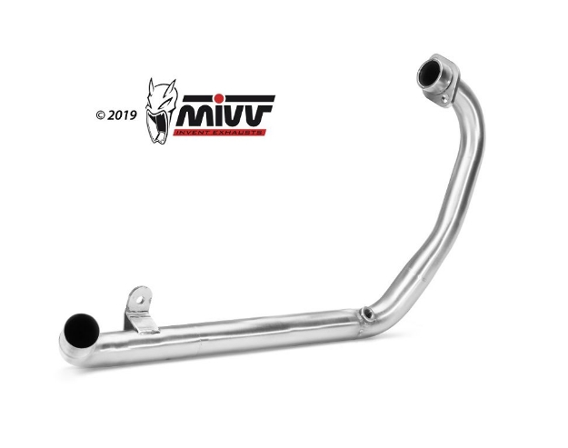 Afbeeldingen van MIVV RVS KAT vervanger Kawasaki Ninja 125 / Z125 '19-