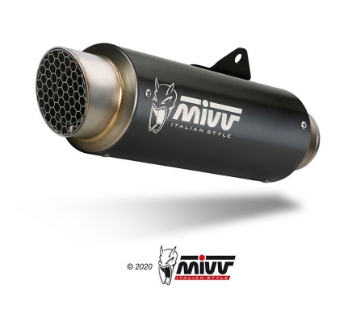 Toon details van MIVV GP PRO Black RVS KTM Duke 125/ 390 '21- Afbeeldingen van MIVV GP PRO Black RVS KTM Duke 125/ 390 '21-