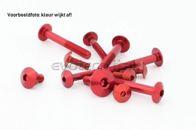 Afbeeldingen van Kuipboutenset Evotech Kawasaki Z125 '19- -blauw