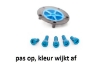 Afbeeldingen van Tankdop boutjes voor tankdop (set) Evotech diverse BMW modellen