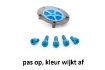 Afbeeldingen van Tankdop boutjes voor tankdop (set) Evotech KTM Superduke 990 '05-'13