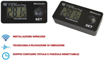 Toon details van PZRacing minimeter (urenteller) Afbeeldingen van PZRacing minimeter (urenteller)