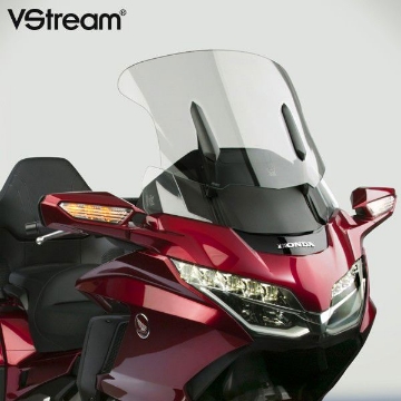 Toon details van Vervangingsruit National Cycle VStream low licht getint Honda GL1800 '18- Afbeeldingen van Vervangingsruit National Cycle VStream low licht getint Honda GL1800 '18-