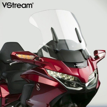 Toon details van Vervangingsruit National Cycle VStream medium transparant Honda GL1800 Gold Wing '18- Afbeeldingen van Vervangingsruit National Cycle VStream medium transparant Honda GL1800 Gold Wing '18-