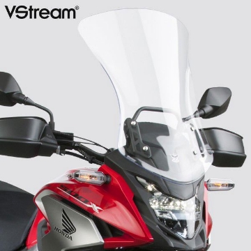 Toon details van Vervangingsruit National Cycle VStream touring transparant Honda CB500X '19- Afbeeldingen van Vervangingsruit National Cycle VStream touring transparant Honda CB500X '19-