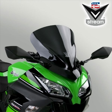 Toon details van Vervangingsruit National Cycle VStream sport donker getint Kawasaki Ninja 300Z '13-17 Afbeeldingen van Vervangingsruit National Cycle VStream sport donker getint Kawasaki Ninja 300Z '13-17