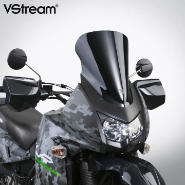 Toon details van Vervangingsruit National Cycle VStream sport donker getint Kawasaki KLR650 '08- Afbeeldingen van Vervangingsruit National Cycle VStream sport donker getint Kawasaki KLR650 '08-