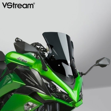 Toon details van Vervangingsruit National Cycle sport/touring donker getint Kawasaki Z1000SX '17-19 Afbeeldingen van Vervangingsruit National Cycle sport/touring donker getint Kawasaki Z1000SX '17-19