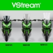 Afbeeldingen van Vervangingsruit National Cycle VStream tall touring transparant Kawasaki Z1000SX '17-'19