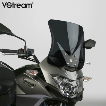 Toon details van Vervangingsruit National Cycle VStream sport donker getint Kawasaki VERSYS X-300 '17- Afbeeldingen van Vervangingsruit National Cycle VStream sport donker getint Kawasaki VERSYS X-300 '17-