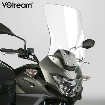 Toon details van Vervangingsruit National Cycle VStream touring transparant Kawasaki VERSYS X-300 '17- Afbeeldingen van Vervangingsruit National Cycle VStream touring transparant Kawasaki VERSYS X-300 '17-