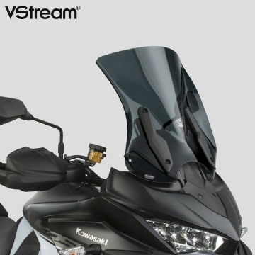 Toon details van Vervangingsruit National Cycle VStream sport donker getint Kawasaki Versys 1000 S/SE '19- Afbeeldingen van Vervangingsruit National Cycle VStream sport donker getint Kawasaki Versys 1000 S/SE '19-