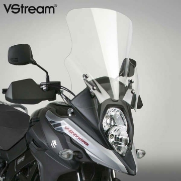 Toon details van Vervangingsruit National Cycle VStream touring transparant Suzuki DL650 '17- Afbeeldingen van Vervangingsruit National Cycle VStream touring transparant Suzuki DL650 '17-