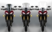 Afbeeldingen van Vervangingsruit National Cycle VStream touring transparant Yamaha MT-09 Tracer '15-18