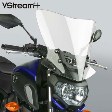 Toon details van Vervangingsruit National Cycle VStream touring transparant Yamaha MT-07 ’18- Afbeeldingen van Vervangingsruit National Cycle VStream touring transparant Yamaha MT-07 ’18-