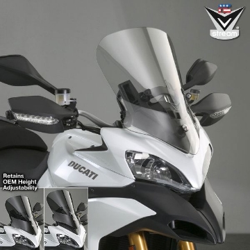 Toon details van Vervangingsruit National Cycle VStream sport/touring Ducati Multistrada 1200/S/T '10-12 Afbeeldingen van Vervangingsruit National Cycle VStream sport/touring Ducati Multistrada 1200/S/T '10-12