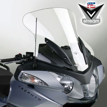 Toon details van Vervangingsruit National Cycle VStream touring Triumph Trophy/SE 1200 '13- Afbeeldingen van Vervangingsruit National Cycle VStream touring Triumph Trophy/SE 1200 '13-