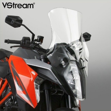 Toon details van Vervangingsruit National Cycle VStream touring transparant KTM 1290 Superduke GT '16- Afbeeldingen van Vervangingsruit National Cycle VStream touring transparant KTM 1290 Superduke GT '16-