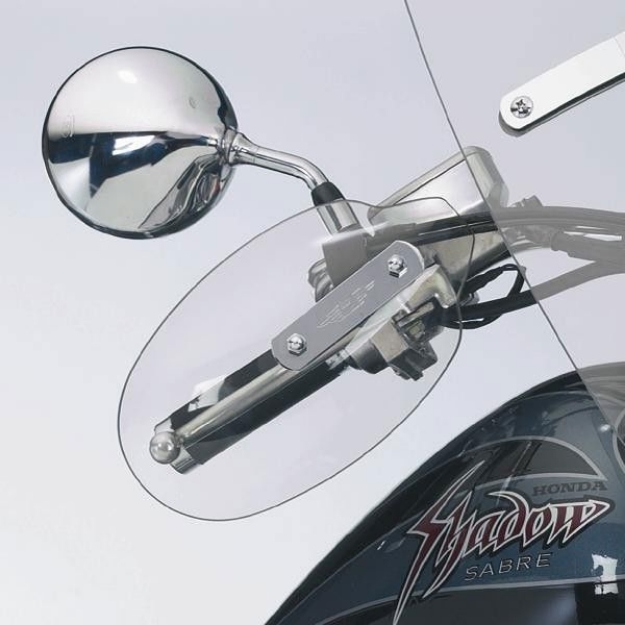 Afbeeldingen van Hand Deflectors getint Yamaha met kabel koppeling