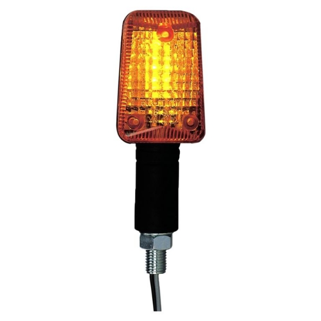 Afbeeldingen van Knipperlichten LED model Rectangle kort zwart - Oxford