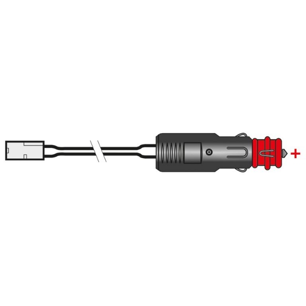 Afbeeldingen van 12V plug met SAE stekker