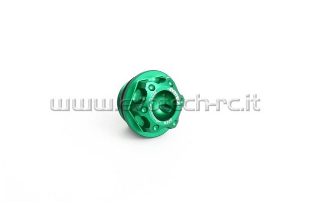 Afbeeldingen van Olievuldop Evotech diverse Honda/ Ducati/ Kawasaki/ Yamaha (M20x2,5)-Groen
