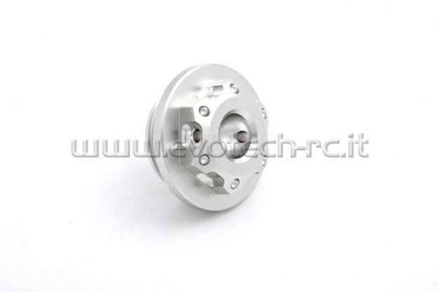 Afbeeldingen van Olievuldop Evotech Kawasaki diverse modellen (M30x1,5)-Zilver