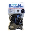 Afbeeldingen van Bright Net zwart reflectief met 6 haken - Cargo Net Oxford