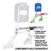 Afbeeldingen van Sissybar mounting kit Honda GL1500C/F6C Valkyrie