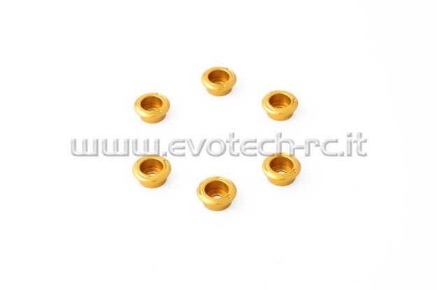 Afbeeldingen van Koppeling spring caps Evotech voor Ducati (per stuk - droge koppeling)