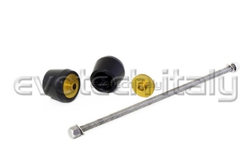 Toon details van Achterasslider Evotech Triumph Speed Triple RS '18--zilver Afbeeldingen van Achterasslider Evotech Triumph Speed Triple RS '18--zilver