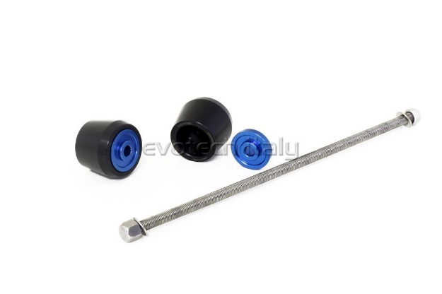 Afbeeldingen van Voorvorkslider Evotech BMW S1000R '14-20 - blauw