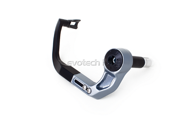 Afbeeldingen van Hendel protector koppeling aluminium Evotech universeel -titanium 14mm