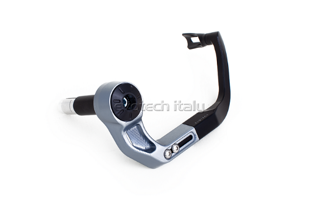 Afbeeldingen van Hendel protector rem aluminium Evotech universeel -titanium 16mm