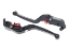 Toon details van Hendel set opklapbaar Evotech Performance zwart/rood Aprilia Tuono V4 '21- Afbeeldingen van Hendel set opklapbaar Evotech Performance zwart/rood Aprilia Tuono V4 '21-