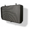 Afbeeldingen van Radiatorcover zwart Evotech Performance Kawasaki Z1000 '10-19