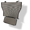 Afbeeldingen van Radiator/oliekoeler cover set zwart Evotech Performance BMW S1000RR HP4 '13-16