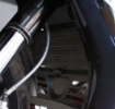 Afbeeldingen van Radiatorcover zwart Evotech Performance Aprilia RS4 125 '11-