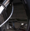 Afbeeldingen van Radiatorcover zwart Evotech Performance Aprilia RS4 125 '11-