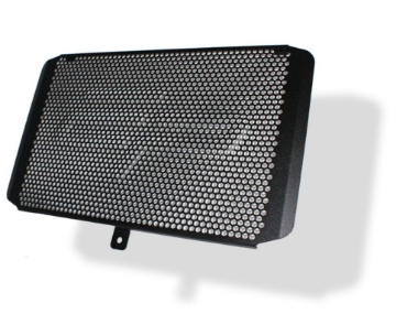 Toon details van Radiatorcover zwart Evotech Performance Suzuki DL650 '12-21 Afbeeldingen van Radiatorcover zwart Evotech Performance Suzuki DL650 '12-21
