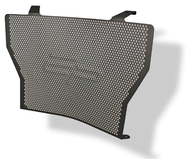 Afbeeldingen van Radiatorcover zwart Evotech Performance BMW S1000RR '15-18