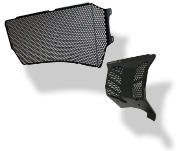 Toon details van Radiator and engine guard set Evotech Performance Ducati Monster 1200R '16-19 Afbeeldingen van Radiator and engine guard set Evotech Performance Ducati Monster 1200R '16-19