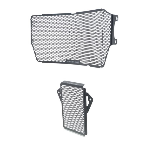 Afbeeldingen van Radiator/oliekoeler cover set Evotech Performance Ducati Supersport 950 '21-