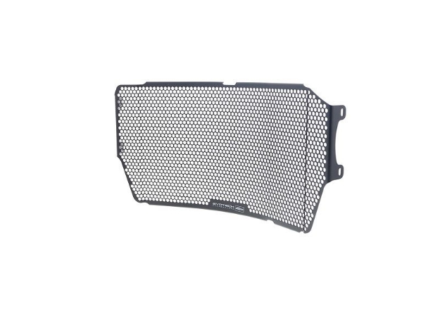 Afbeeldingen van Radiatorcover zwart Evotech Performance Ducati Monster 821 Stealth '19-20