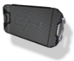 Afbeeldingen van Radiatorcover zwart Evotech Performance Honda NC700N '11-16